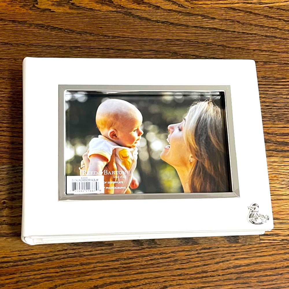 🐥NEW Reed & Barton Duckling Memory Album - Frame and Photo Album for Baby/Child